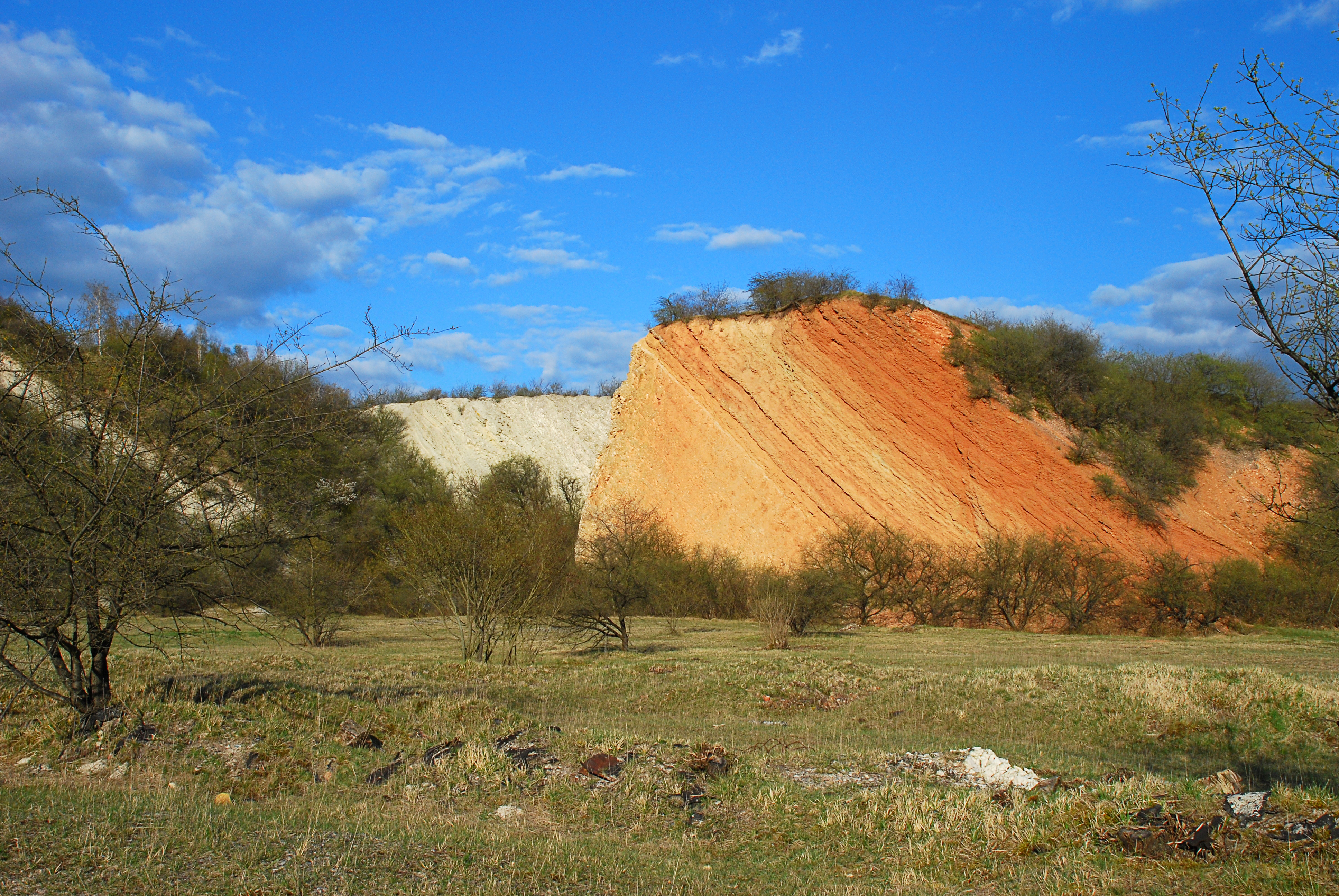 Kalksteinbruch bei Hoppenstedt